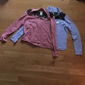 Quarter zip sweatshirts